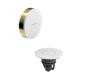 Зовнішня частина для зливу та переливу для ванни Hansgrohe Flexaplus білий/золото 58187990