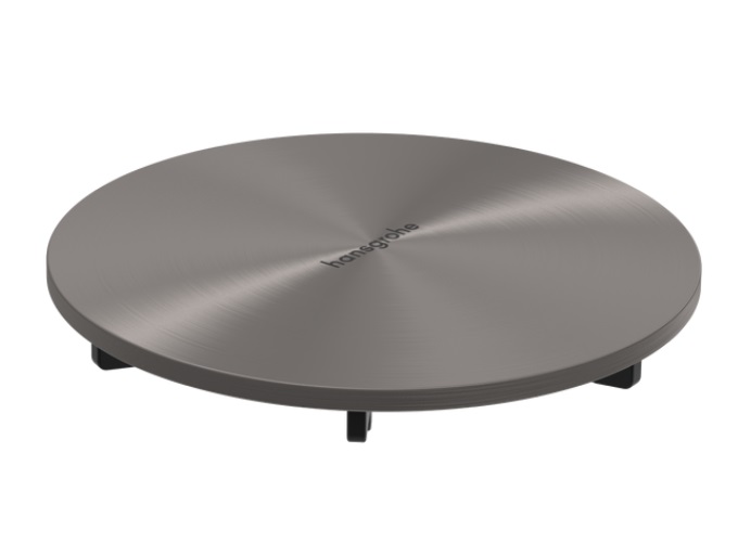 Накладка для зливу душового піддону Hansgrohe RainDrain Staro чорний матовий хром 60058340