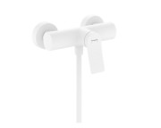 Змішувач для душу Hansgrohe Vivenis одноважільний білий матовий 75623700