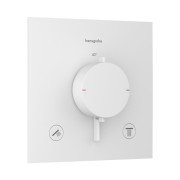 Термостат для душа скрытого монтажа Hansgrohe Ecostat Comfort E 2 потребителя белый матовый 33716700