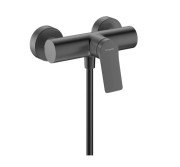 Смеситель для душа Hansgrohe Vivenis однорычажный черный матовый хром 75623340