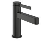 Змішувач для раковини Hansgrohe Finoris CoolStart одноважільний чорний матовий хром 76012340