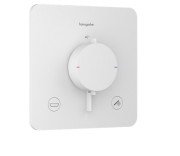 Термостат для душа скрытого монтажа Hansgrohe Ecostat Comfort Q 2 потребителя белый матовый 33717700