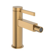 Смеситель для биде Hansgrohe Finoris с донным клапаном бронза матовая 76200140