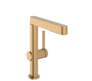 Смеситель для раковины Hansgrohe Finoris однорычажный бронза матовая 76060140