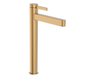 Смеситель для раковины Hansgrohe Finoris CoolStart однорычажный бронза матовая 76072140