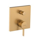 Смеситель для душа Hansgrohe Finoris со встроенной защитной комбинацией EN1717 бронза 76416140