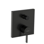 Смеситель для душа Hansgrohe Finoris со встроенной защитной комбинацией EN1717 черный матовый хром 76416340