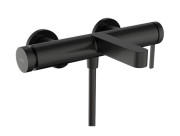 Змішувач для ванної Hansgrohe Finoris одноважільний чорний матовий хром 76420340