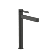 Змішувач для раковини Hansgrohe Finoris CoolStart одноважільний чорний матовий хром 76072340