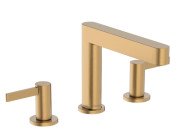 Смеситель для раковины Hansgrohe Finoris на 3 отверстия бронза матовая 76033140