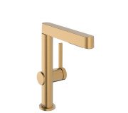 Смеситель для раковины Hansgrohe Finoris однорычажный бронза матовая 76060140