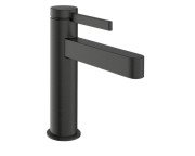 Смеситель для раковины Hansgrohe Finoris CoolStart однорычажный черный матовый хром 76024340