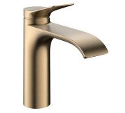 Смеситель для раковины Hansgrohe Vivenis CoolStart однорычажный бронза матовая 75024140
