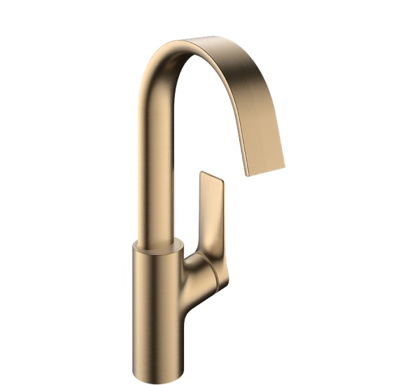 Змішувач для раковини Hansgrohe Vivenis одноважільний бронза матова 75032140