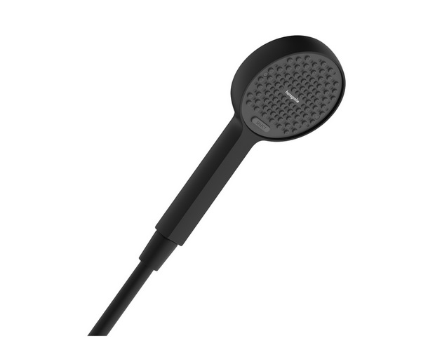 Душевая лейка Hansgrohe Activera Select S 95 2-режимная EcoSmart+ с Booster черный матовый 28036670