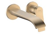 Смеситель для раковины Hansgrohe Vivenis настенный бронза матовая 75050140