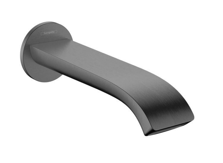 Вилив для змішувача у ванній Hansgrohe Vivenis 20,2 см чорний матовий хром 75410340