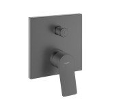 Смеситель для душа Hansgrohe Vivenis скрытого монтажа однорычажный черный матовый хром 75415340