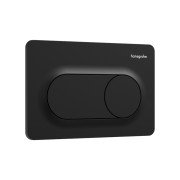 Кнопка змиву для унітазу Hansgrohe iFrame Original S подвійний змив пластик чорний матовий 66002670