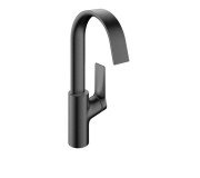 Смеситель для раковины Hansgrohe Vivenis однорычажный черный матовый хром 75032340