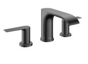 Смеситель для раковины Hansgrohe Vivenis на 3 отверстия черный матовый хром 75033340