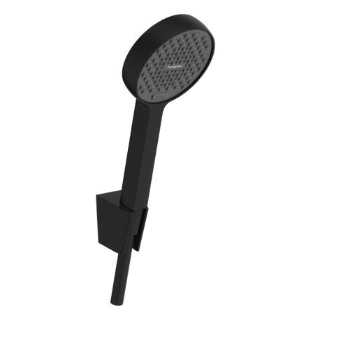 Ручной душ на держателе Hansgrohe Activera Select S 2-режимный EcoSmart черный матовый 28052670