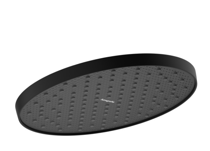 Лейка для верхнего душа Hansgrohe Activera S 240 1 режим EcoSmart черный матовый 28056670