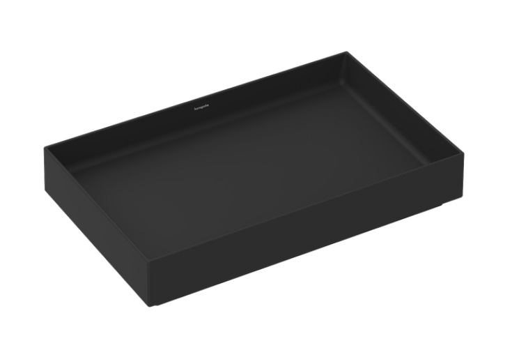 Раковина для ванной Hansgrohe Xuniva Evo E 65х40 см керамика матовый черный 60326670