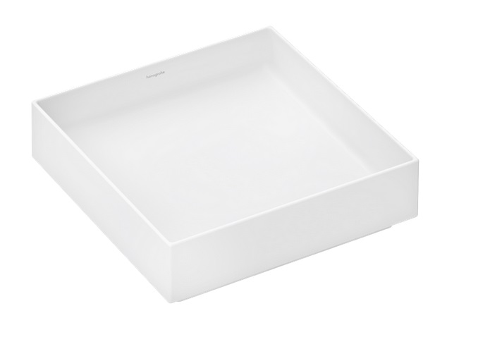 Раковина для ванної Hansgrohe Xuniva Evo E 40х40 см кераміка матовий білий 60324700