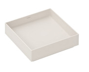 Раковина для ванної Hansgrohe Xuniva Evo E 40х40 см кераміка пісочно-бежевий матовий 60324780