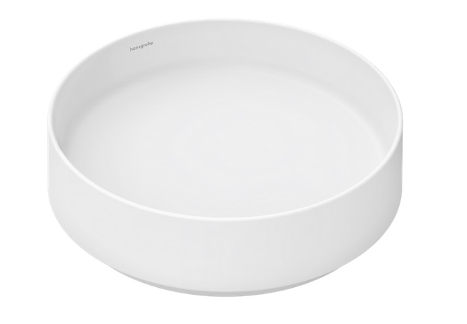 Раковина для ванної Hansgrohe Xuniva Evo S ⌀40 см кераміка матовий білий 60323700