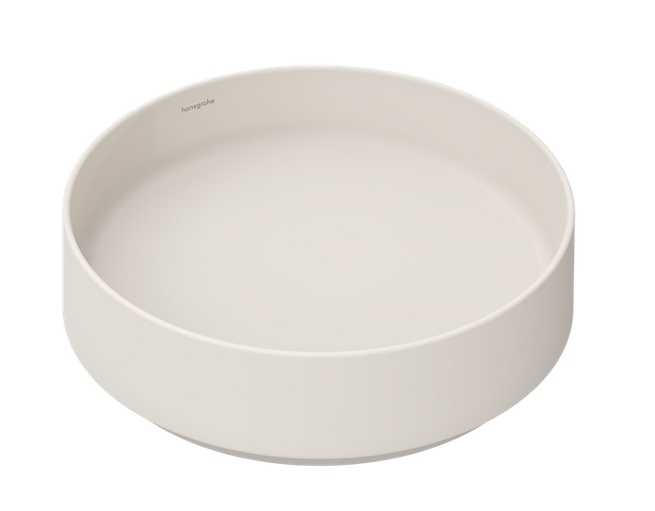 Раковина для ванной Hansgrohe Xuniva Evo S ⌀40 см керамика песочно-бежевый матовый 60323780