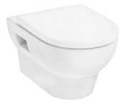 Підвісний унітаз Hansgrohe GladeLake S AquaChannel Flush 36х54 см з сидінням з кришкою кераміка білий 60201450