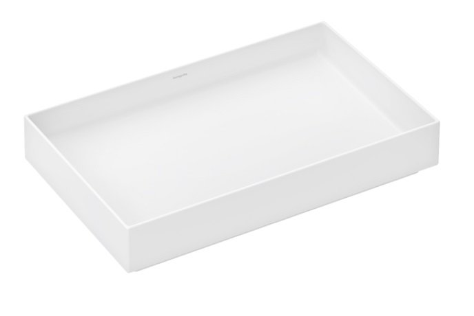 Раковина для ванной Hansgrohe Xuniva Evo E 65х40 см керамика матовый белый 60326700