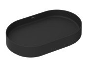 Раковина для ванной Hansgrohe Xuniva Evo U 65х40 см керамика матовый черный 60325670