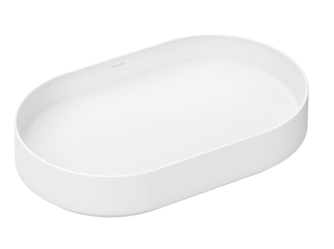 Раковина для ванної Hansgrohe Xuniva Evo U 65х40 см кераміка матовий білий 60325700