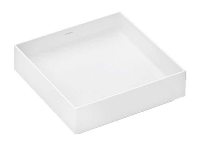 Раковина для ванної Hansgrohe Xuniva Evo E 40х40 см кераміка матовий білий 60324700