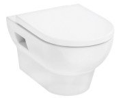 Унитаз подвесной Hansgrohe GladeLake S AquaChannel Flush 36х54 см с сиденьем с крышкой керамика белый 60201450