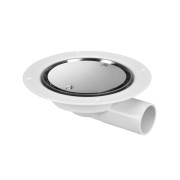 Сливной трап для душа McAlpine 50 мм с решеткой Ø120 мм нержавеющая сталь USG3SS