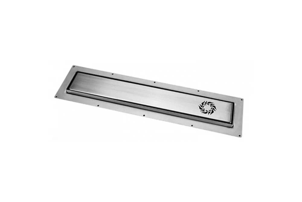 Желоб водосточный McAlpine Tribal 800 мм нержавеющая сталь CD800-BTRI-NT+CD-HC26-65