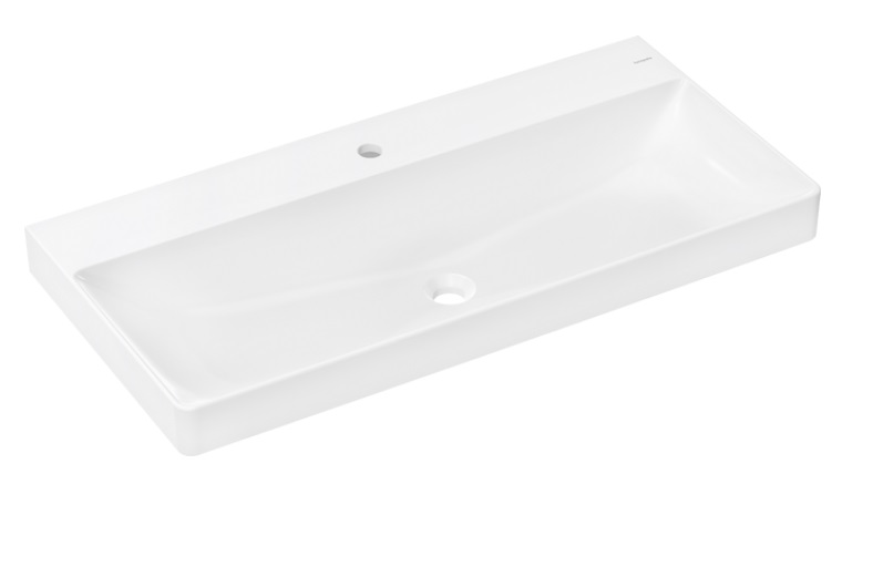 Раковина для ванной Hansgrohe Xelu Q 100х48 см керамика белый 60321450