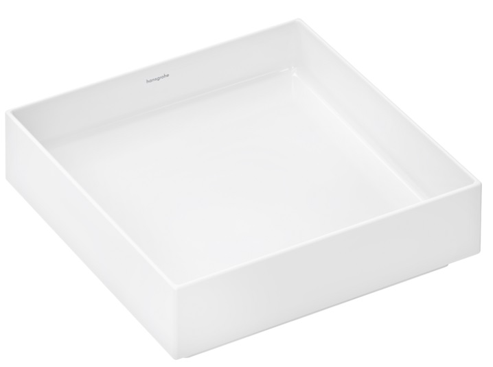 Раковина для ванной Hansgrohe Xuniva Evo E 40х40 см керамика SmartClean HygieneEffect белый 63007450