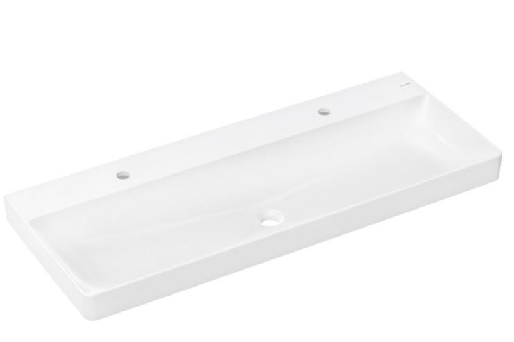 Раковина для ванной Hansgrohe Xelu Q 120х48 см керамика белый 60322450