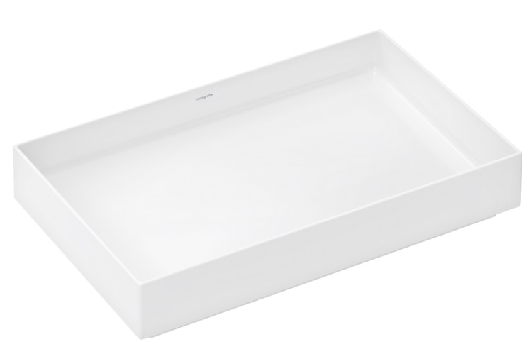 Раковина для ванної Hansgrohe Xuniva Evo E 65х40 см кераміка SmartClean HygieneEffect білий 63015450