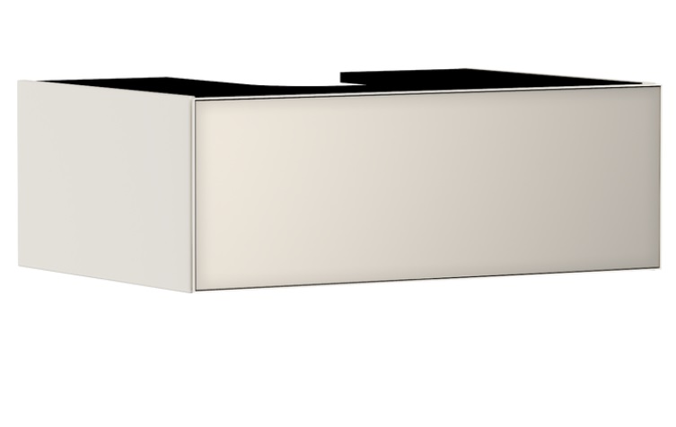 Тумба под раковину подвесная Hansgrohe Xevolos E 78х55,5 см песочно-бежевый матовый/песочно-бежевый 54311790