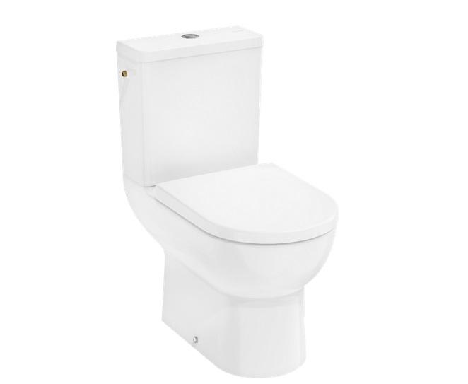 Унітаз-компакт Hansgrohe GladeLake S AquaChannel Flush 38х64 см із кришкою Soft-Close кераміка білий 60313450