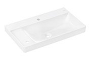 Раковина для ванної Hansgrohe Xelu Q 80х48 см полиця зліва кераміка білий 60320450