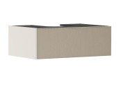 Тумба под раковину подвесная Hansgrohe Xevolos E 78х55,5 см песочно-бежевый матовый/узорчатая бронза 54311390