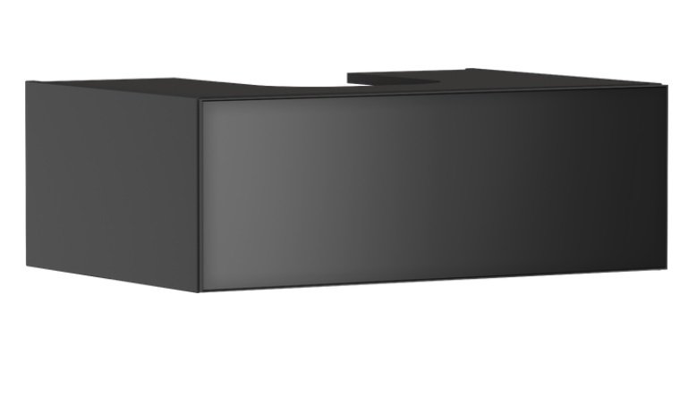 Тумба під раковину підвісна Hansgrohe Xevolos E 78х55,5 см сланцево-сірий матовий/сланцево-сірий 54312770